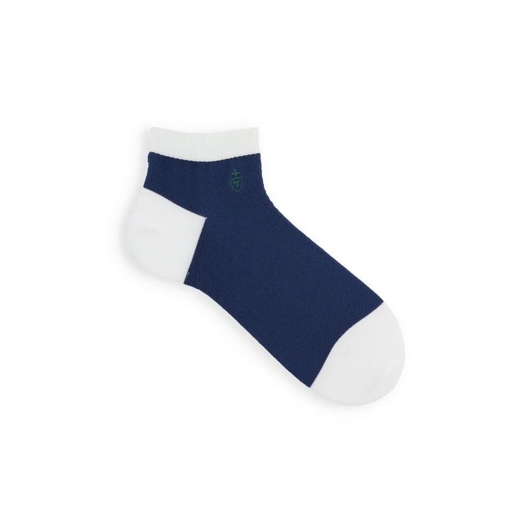 062120369 Bird's Eye Contrast Trainer Socks