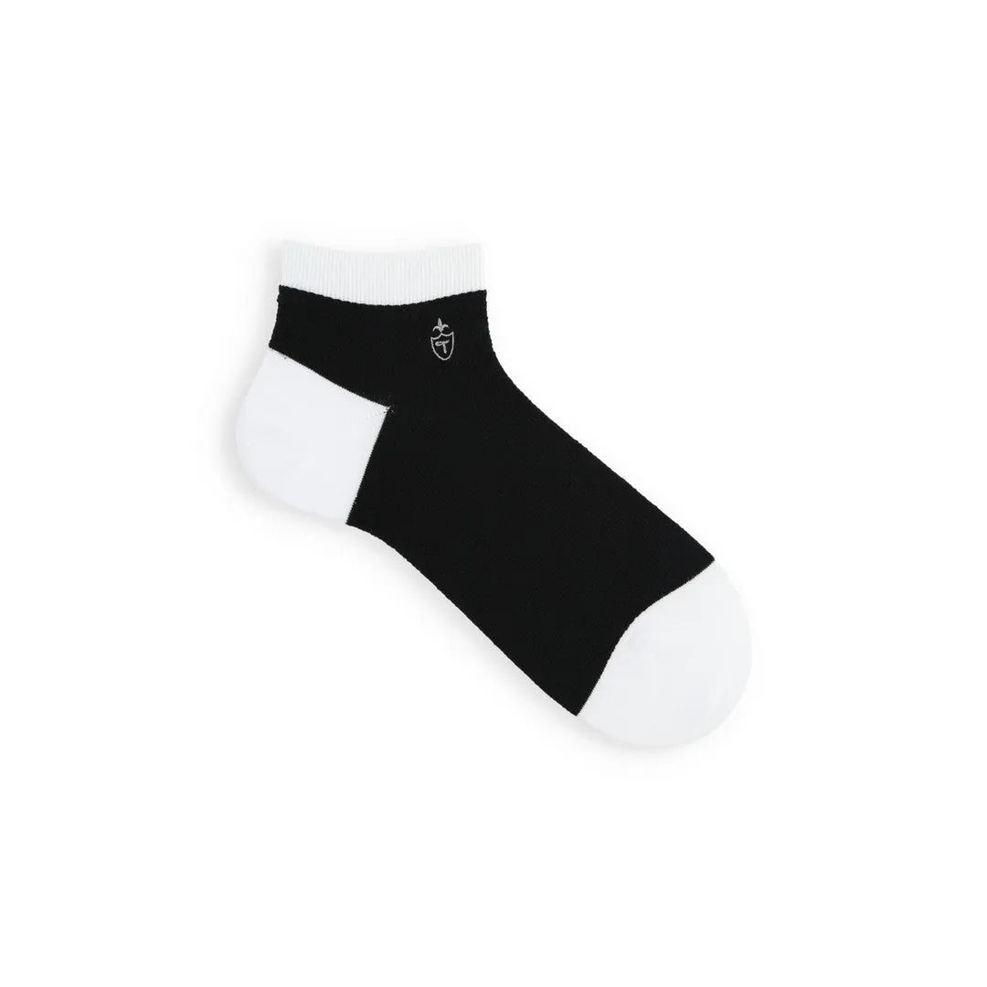 062120369 Bird's Eye Contrast Trainer Socks