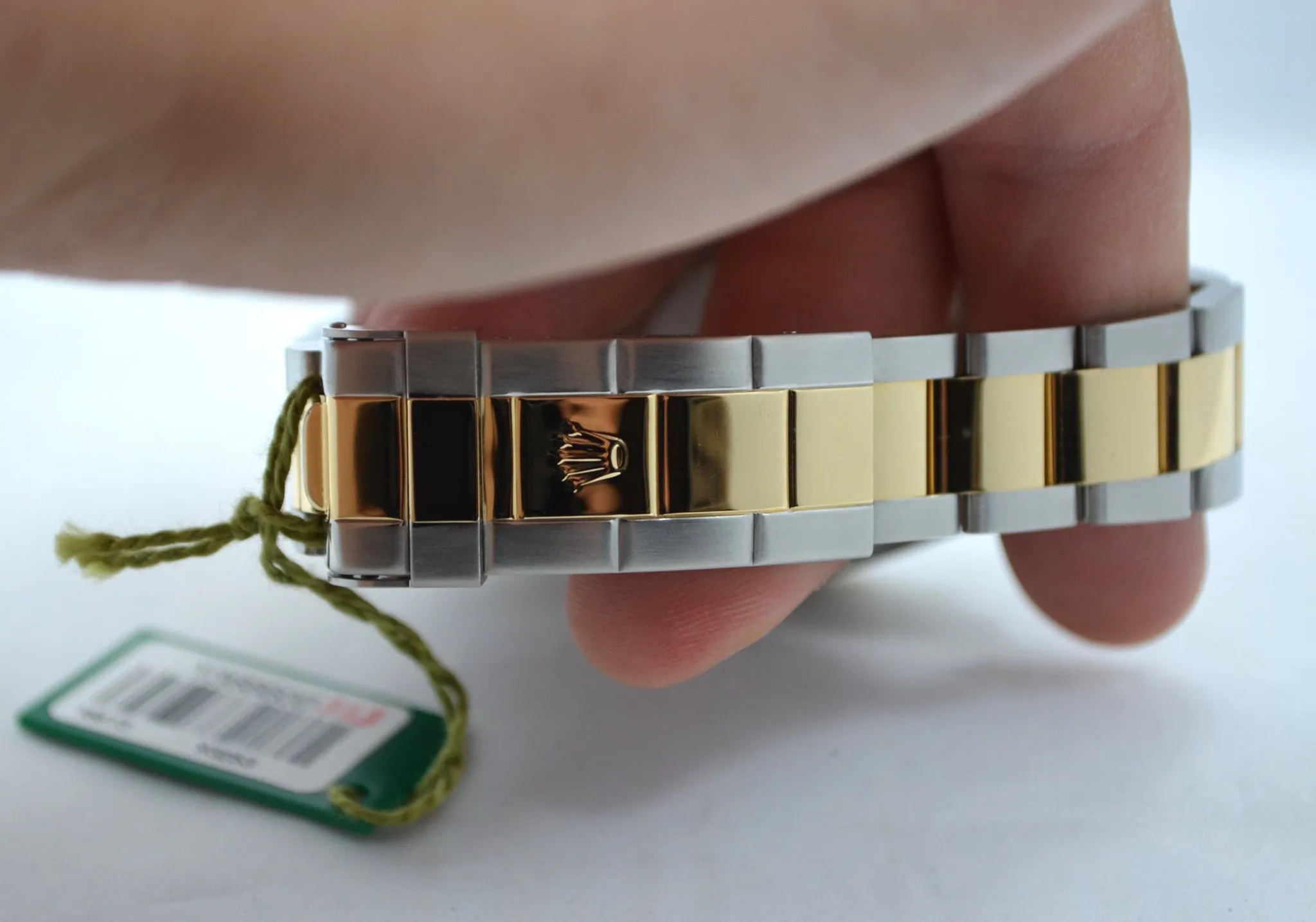 2002 Rolex Submariner 16613 Steel 18K Gold Blue "Y" Serial Box Papers Watch
