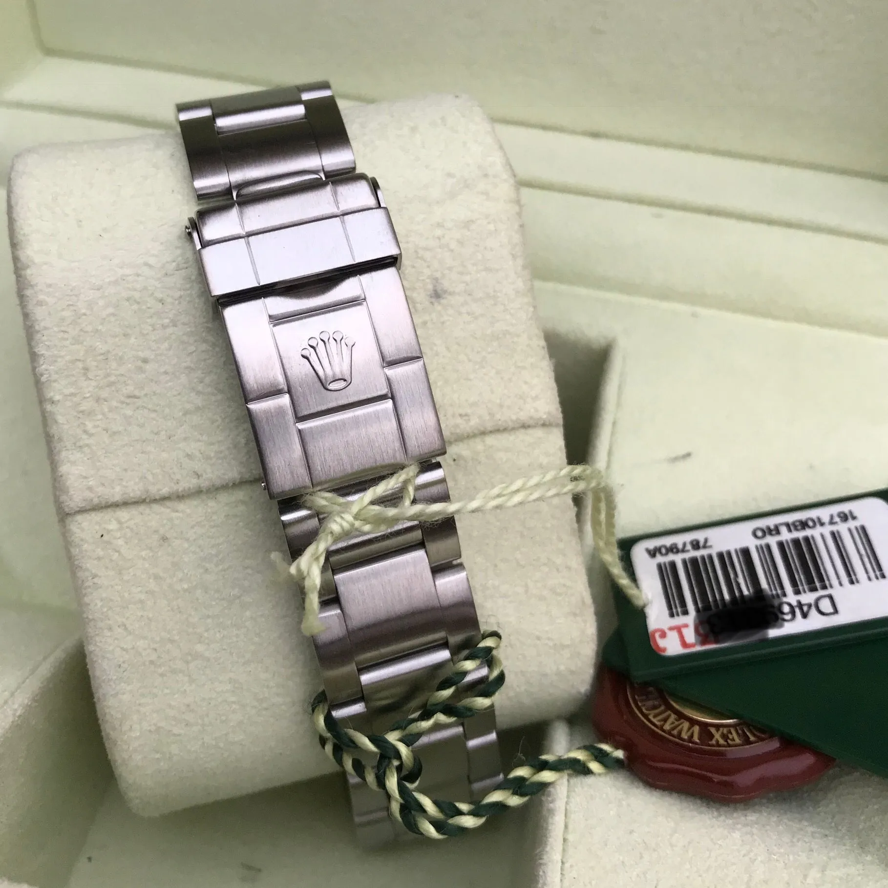 2005 Rolex GMT MASTER II 16710 Pepsi Stainless Steel 2005 Wristwatch Box Papers