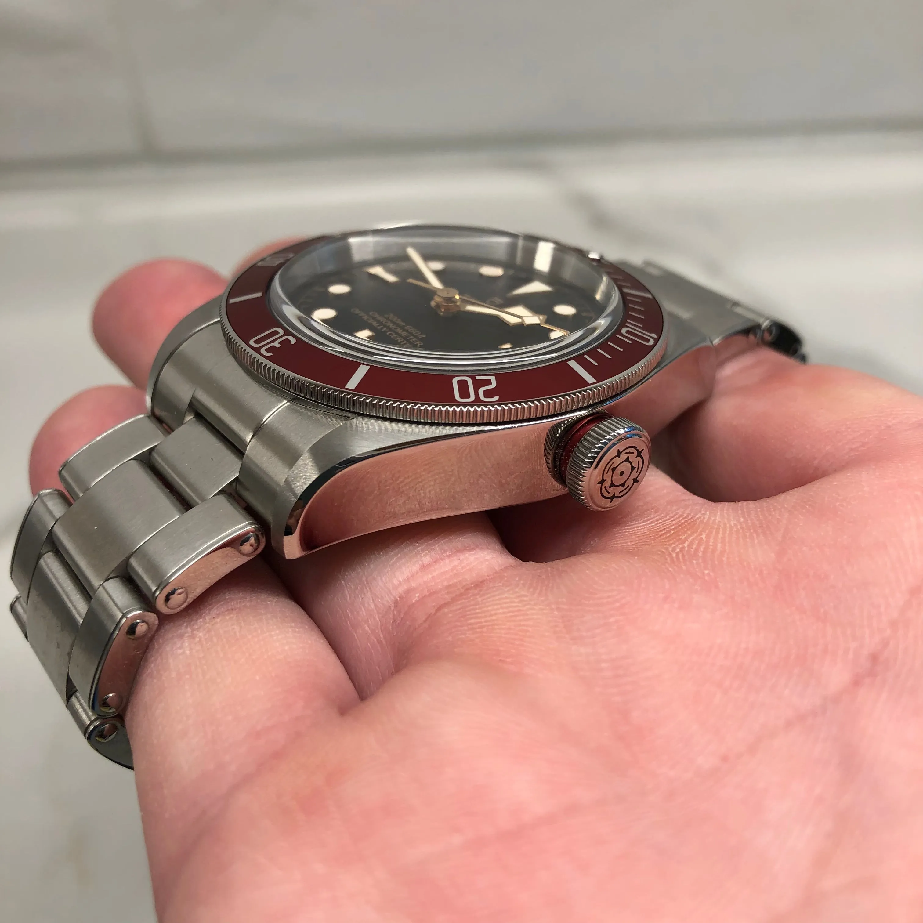 2022 Tudor Heritage Black Bay 79230R Red Bezel Automatic 41mm Wristwatch Box Papers