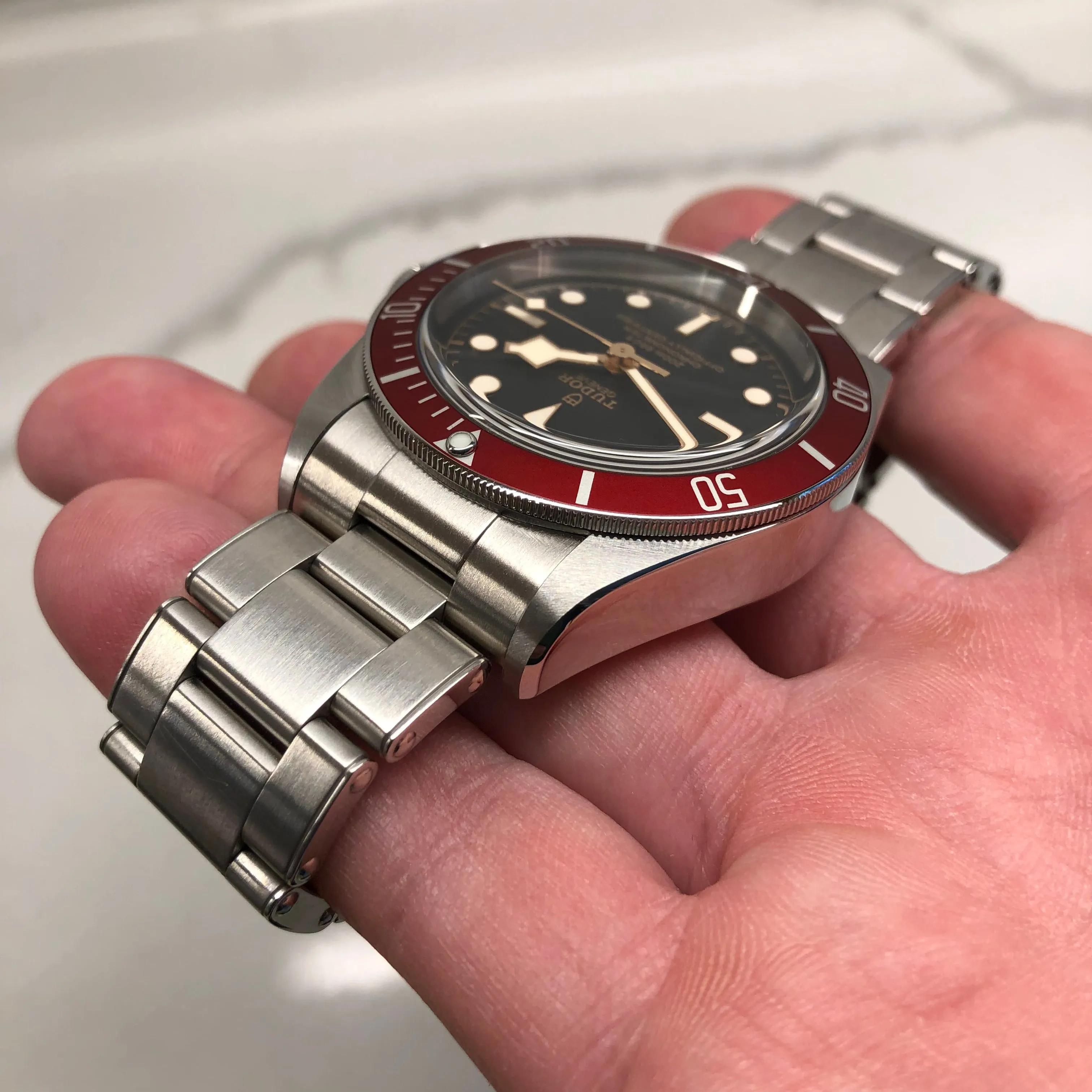 2022 Tudor Heritage Black Bay 79230R Red Bezel Automatic 41mm Wristwatch Box Papers