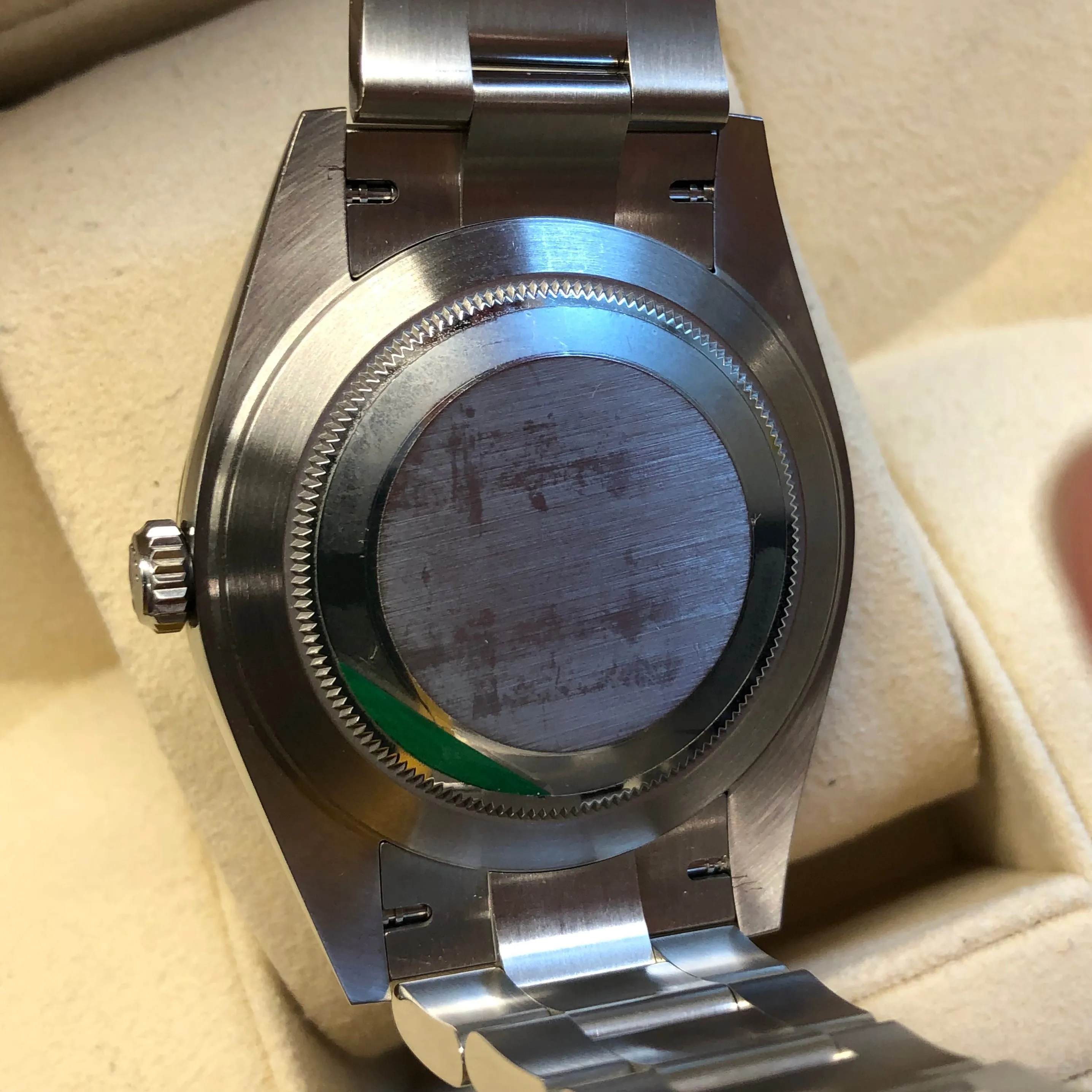 2023 Rolex Datejust 126334 Mint Green Fluted 41mm Steel Oyster Wristwatch with Box and Papers