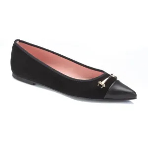52120 - Black Suede Teens Hosebit Point