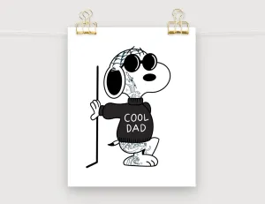 8x10" Joe Cool - Tattooed
