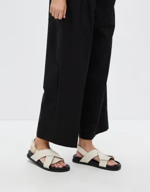 A more modern take on an espadrille for the season. Based of a Prada style these have been a fabulous style to wear with everything from shorts, pants, dresses and jeans