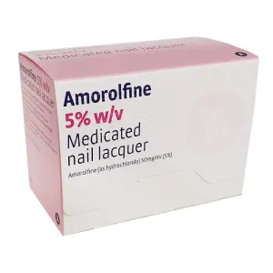 Amorolfine 5% Medicated Nail Fungal Lacquer 3ml