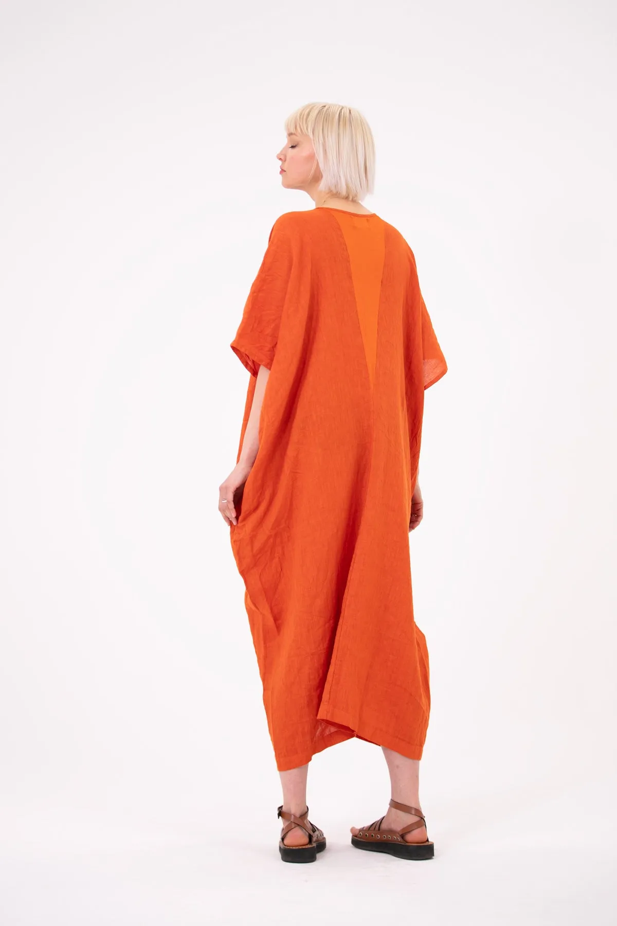 Athena Linen Kaftan