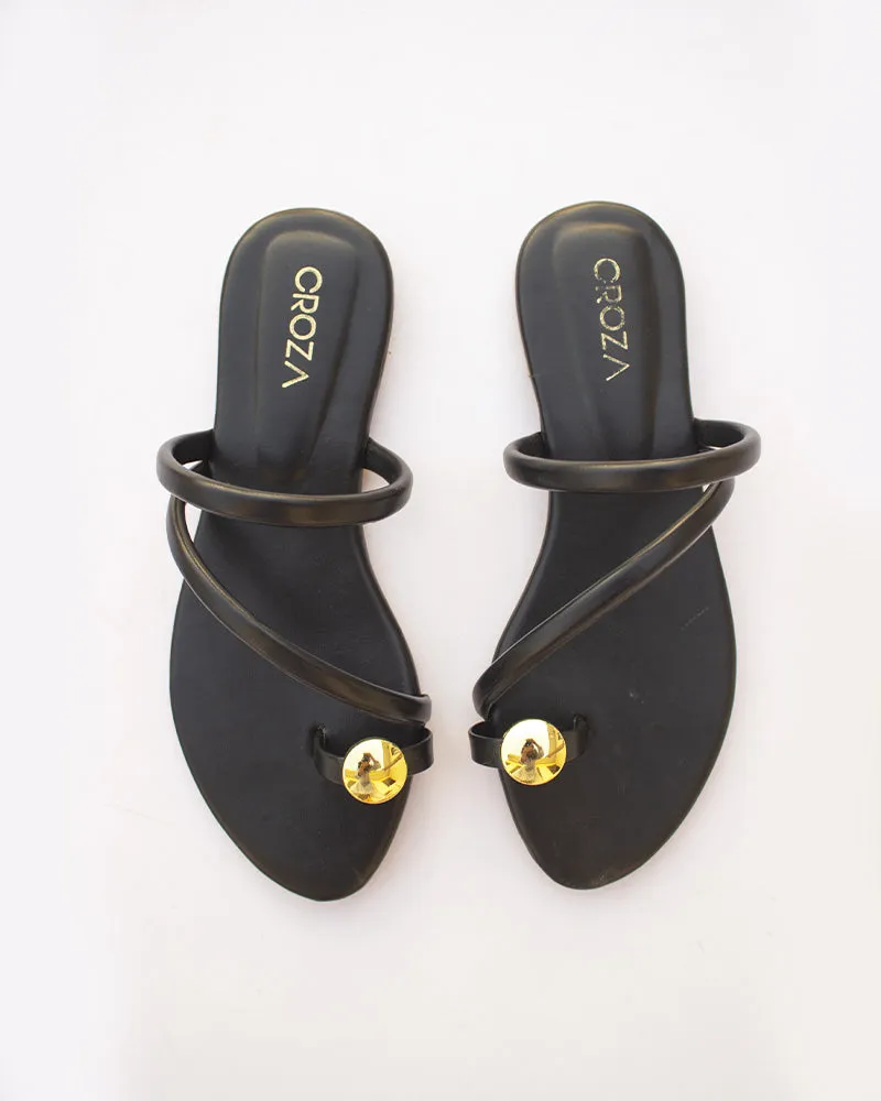 AURA Black Flats
