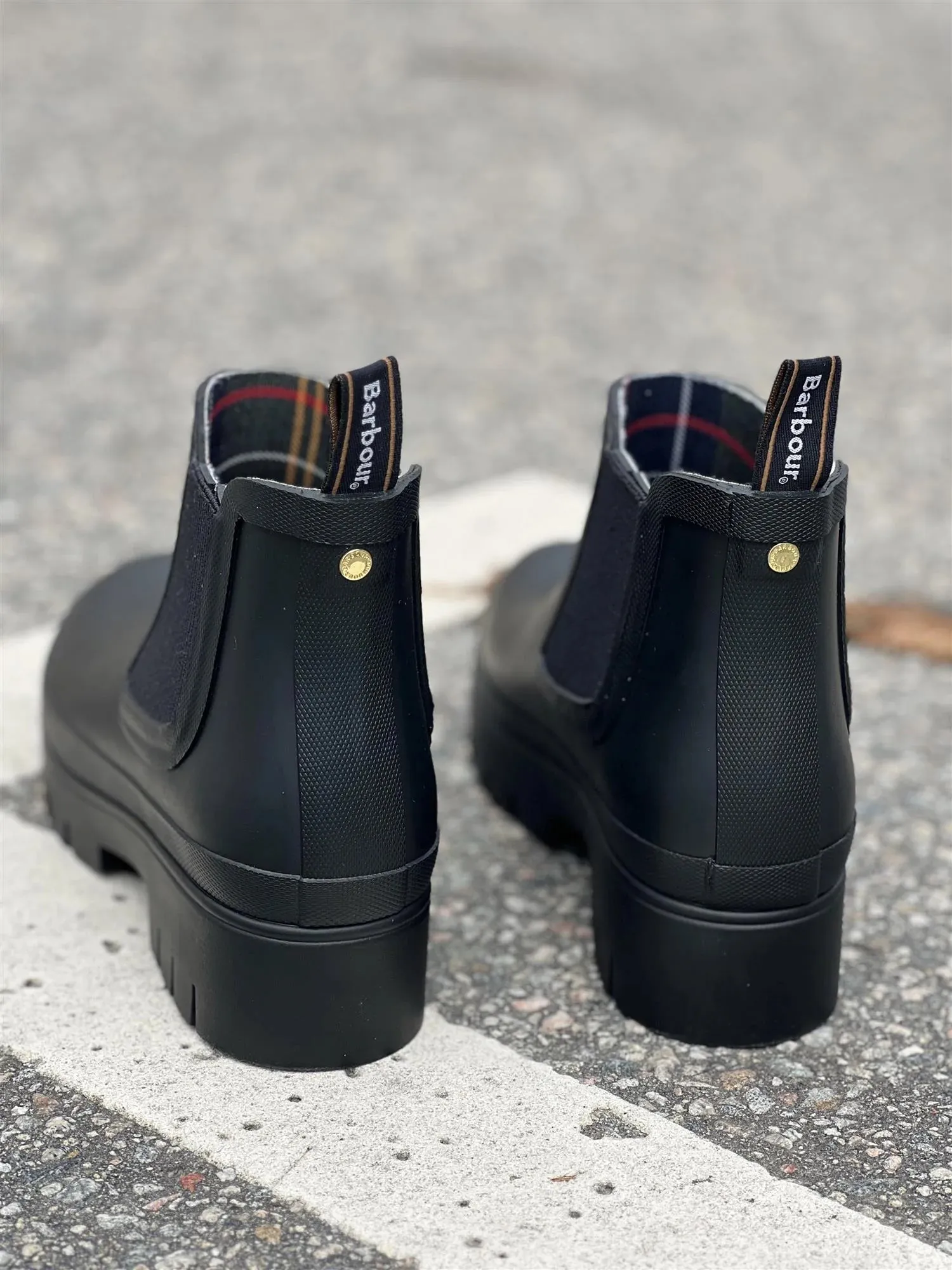 BARBOUR Halton Chelsea Boot Black