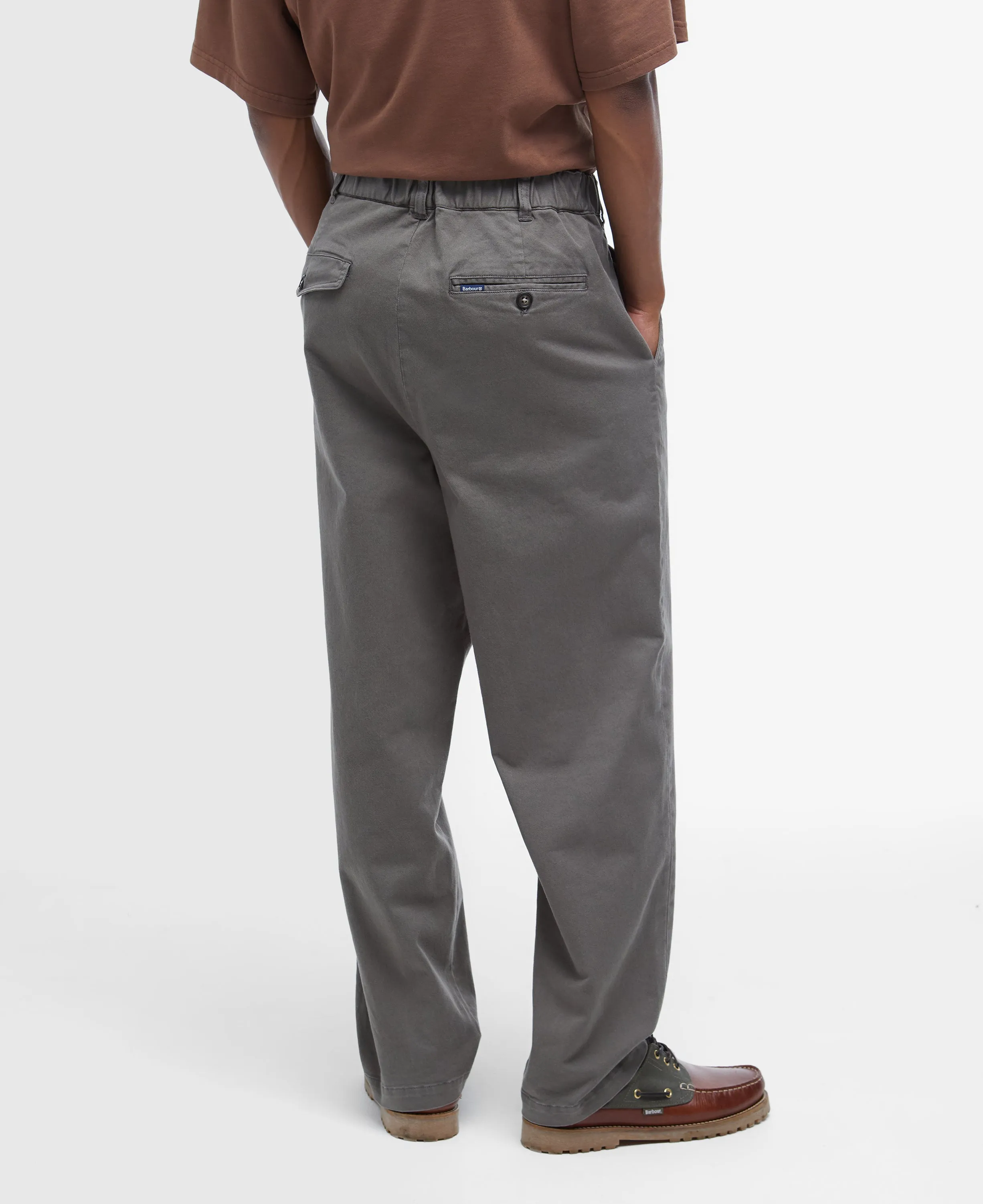 Barbour Washed Stretch Twill Relaxed Fit Trouser