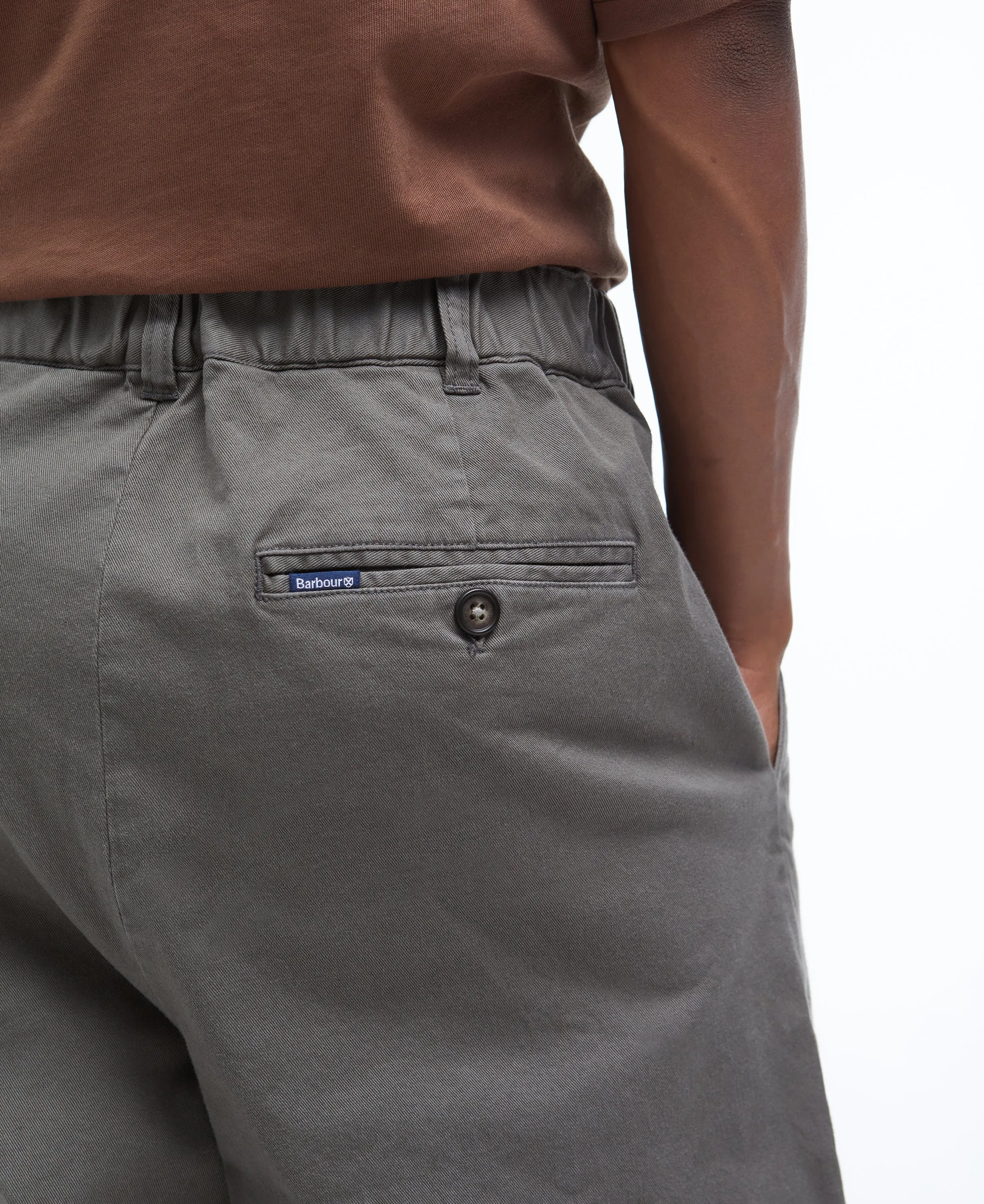 Barbour Washed Stretch Twill Relaxed Fit Trouser