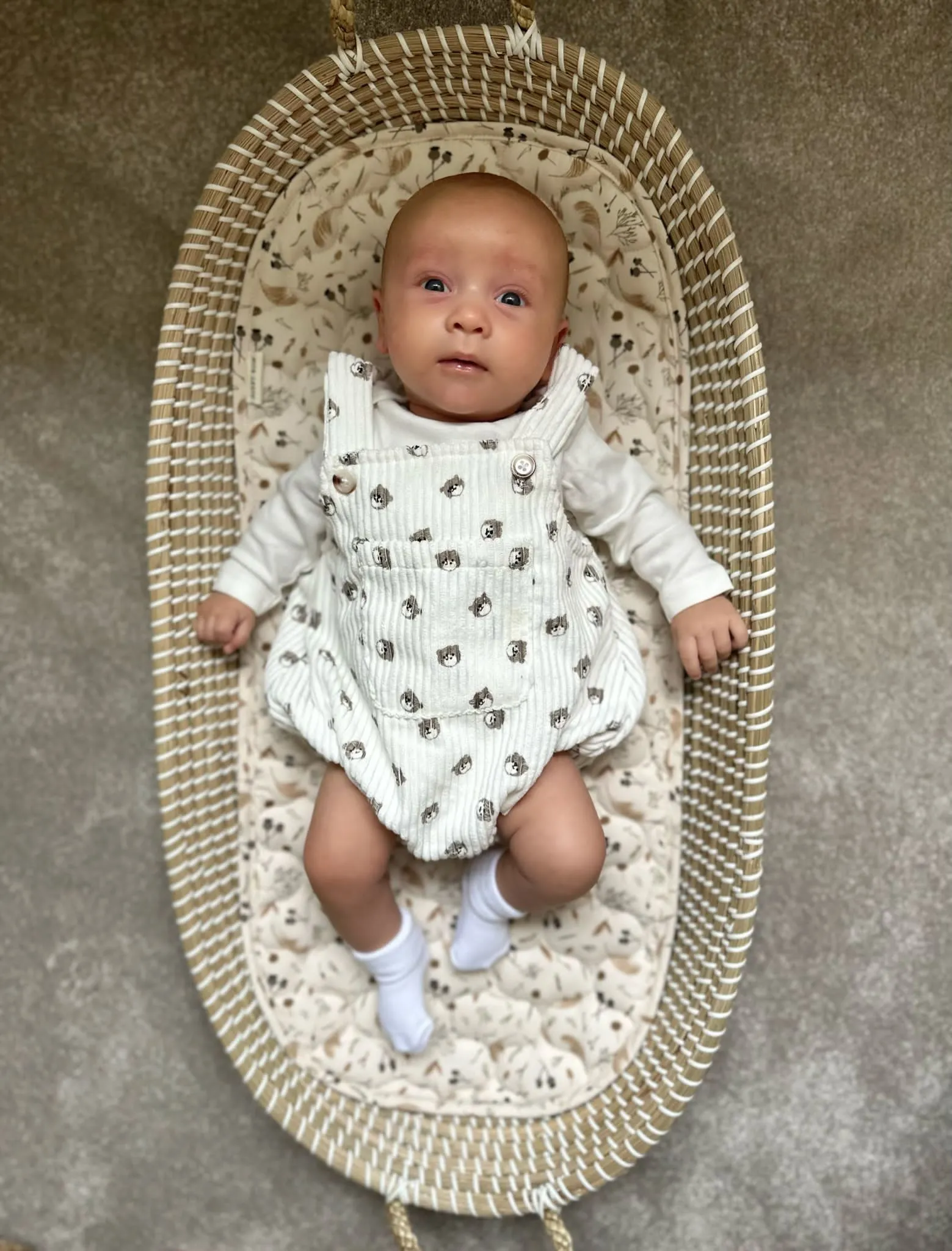 Bear Cord Romper