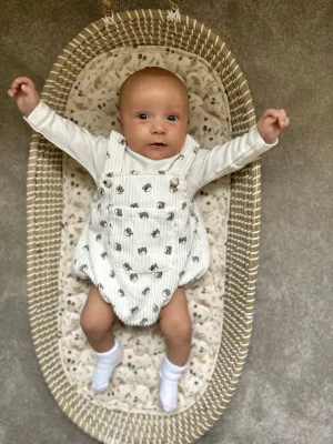 Bear Cord Romper