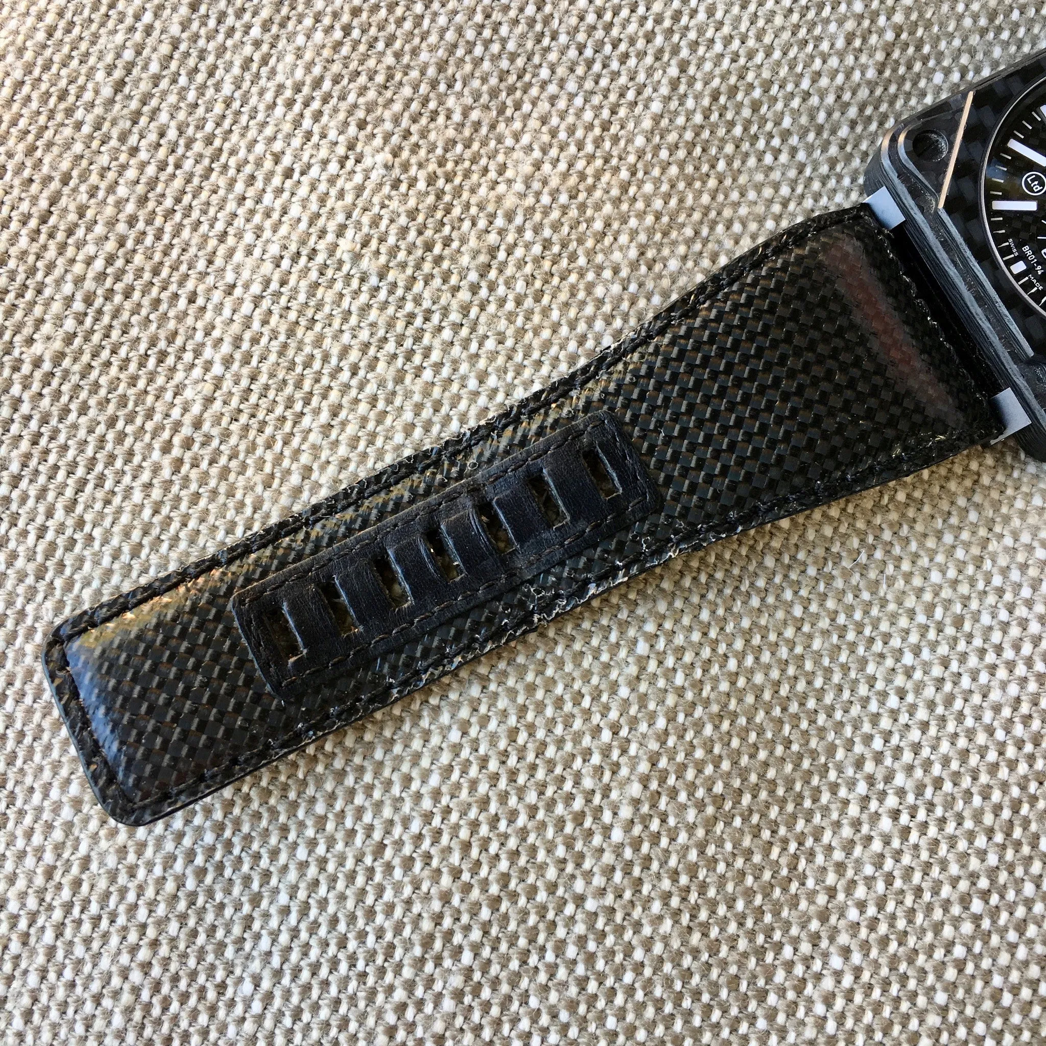 Bell & Ross BR01-94 Carbon Fiber Automatic Chronograph Limited Edition Wristwatch