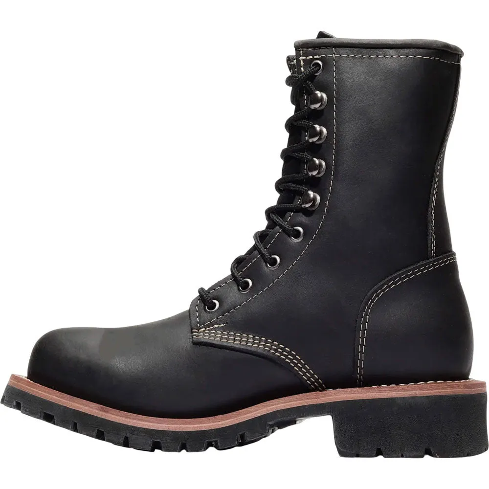 Bonanza Sierra 9” Jet Black Work Boots