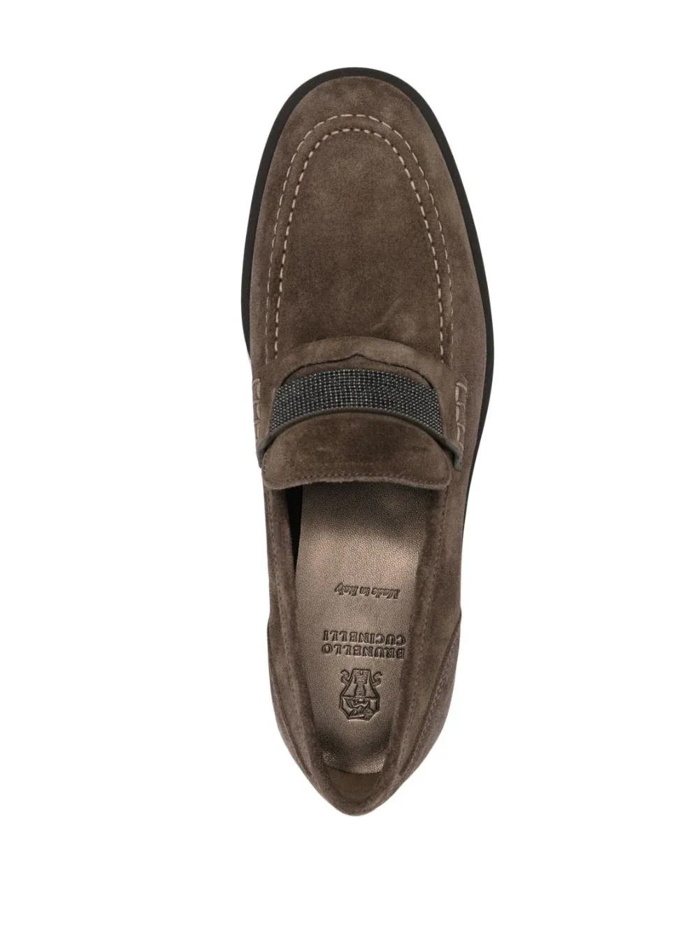 Brunello Cucinelli Penny Loafer Anthracite