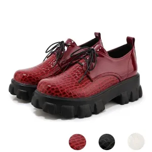 Casual flat platform shoes