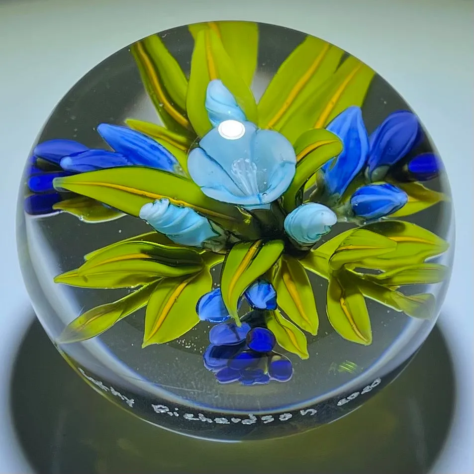 Cathy Richardson 2020 Flamework Mini Morning Glory Bouquet 1 of 1