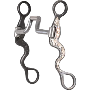 Cavalry Square Hinge Port 8" Shank Bit