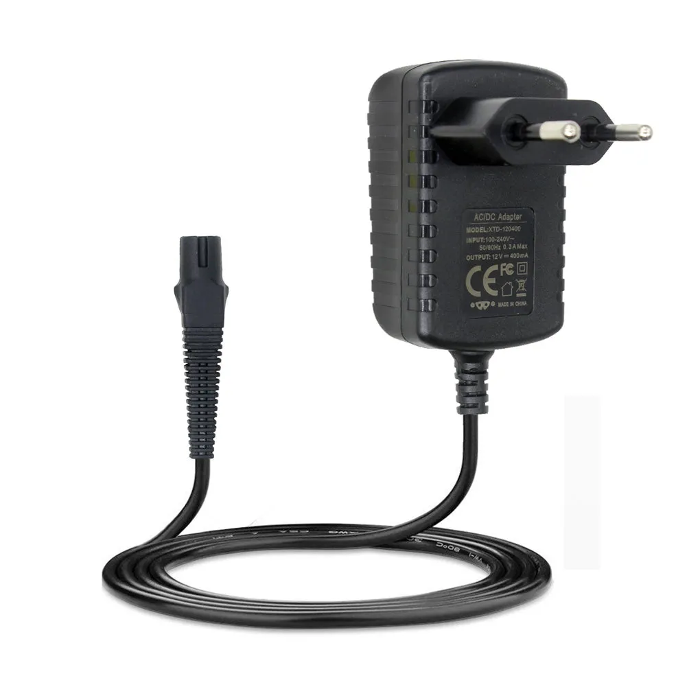 Charger Power Cord Adapter for Braun Shaver 5411 370 380 199s-1 5040s U.S. regulations