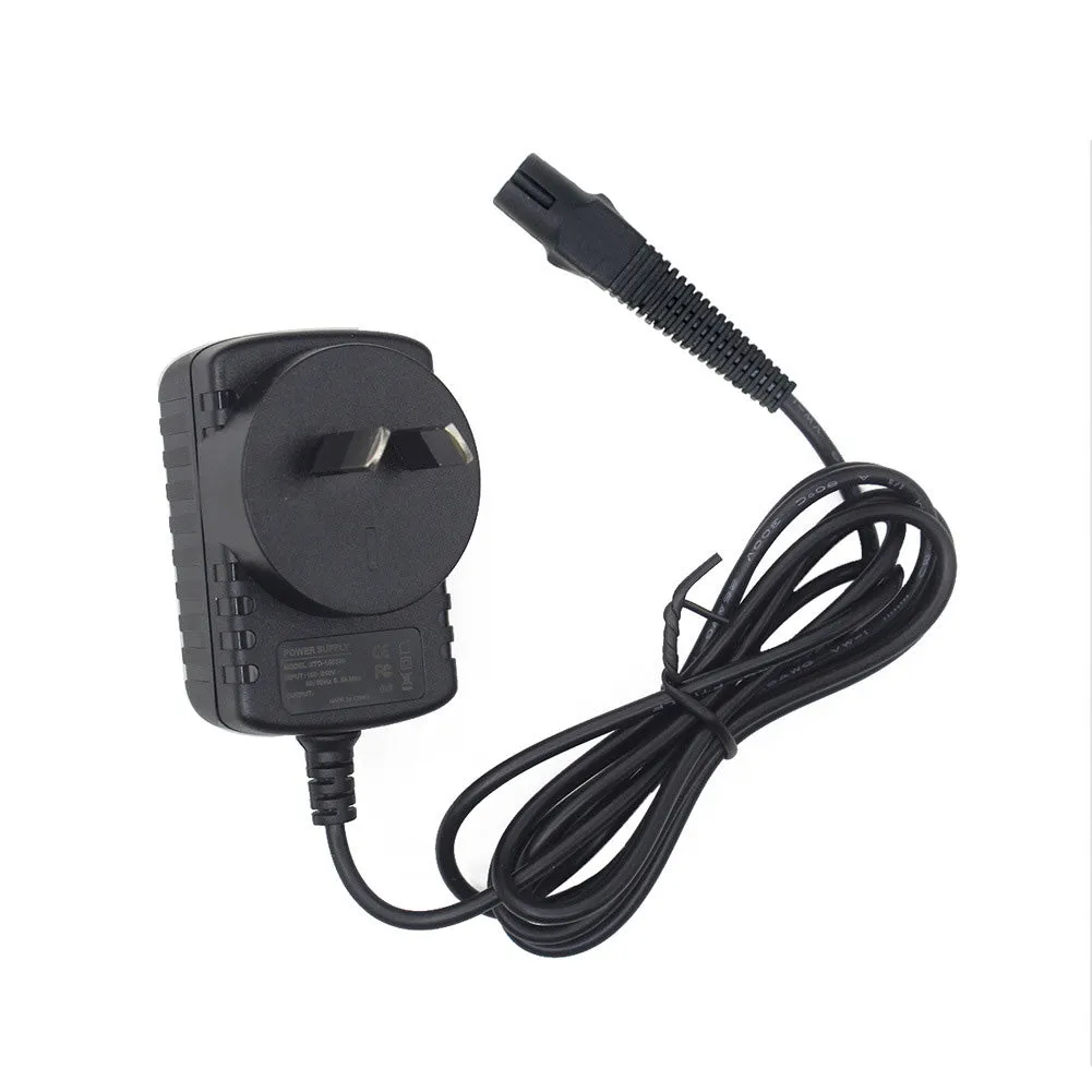 Charger Power Cord Adapter for Braun Shaver 5411 370 380 199s-1 5040s U.S. regulations