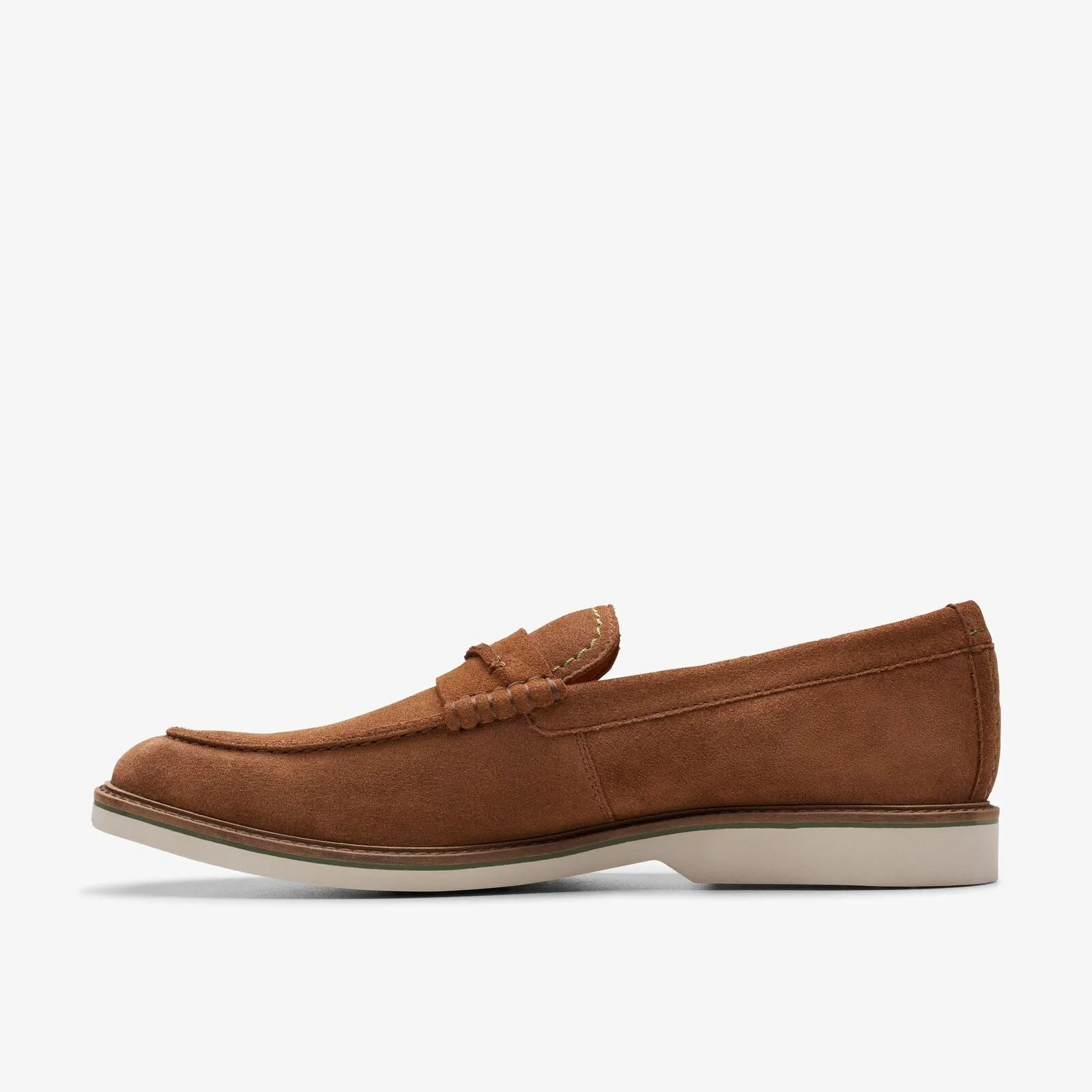 Clarks Men's Atticus LTSlip Cola Suede 26176086