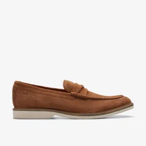 Clarks Men's Atticus LTSlip Cola Suede 26176086