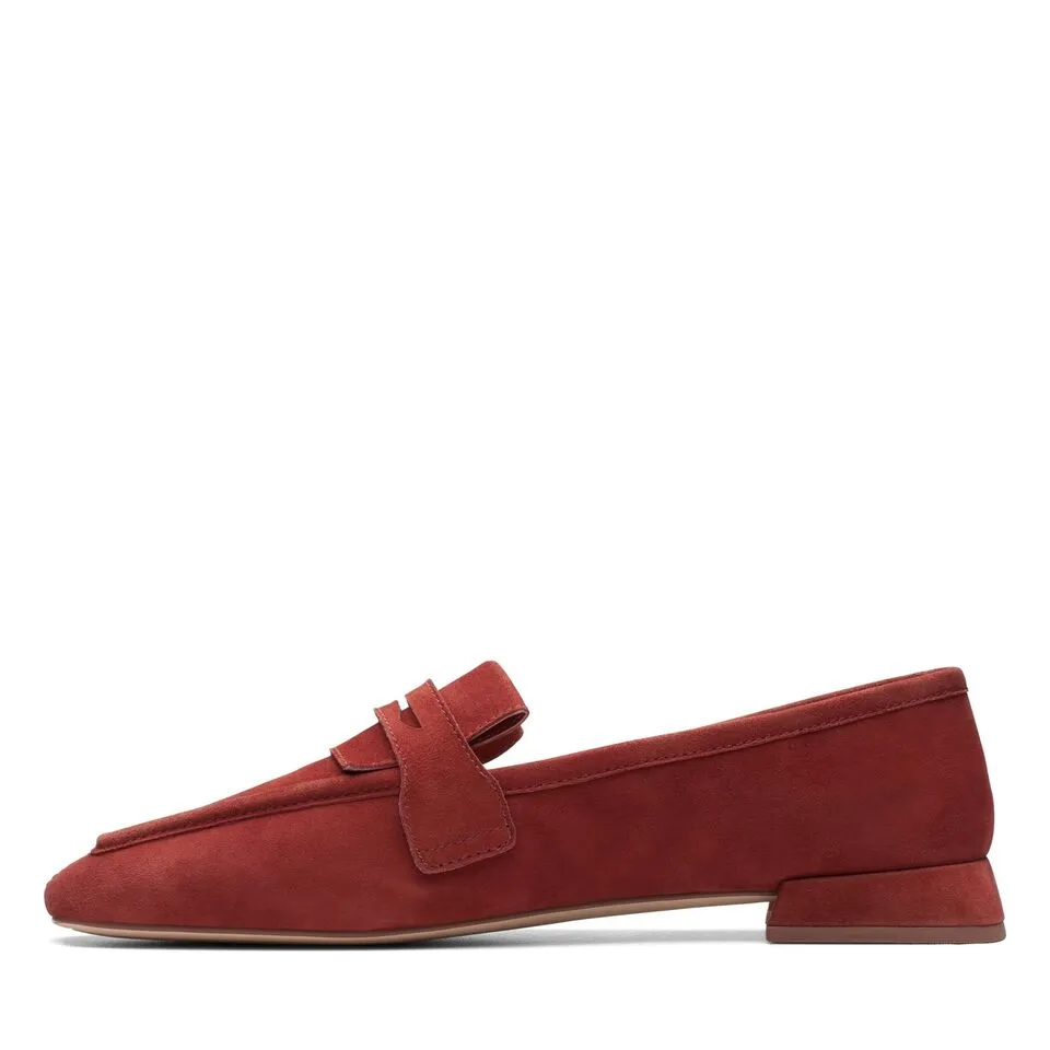 Clarks Women's Ubree15 Surf Chestnut Suede 26174692