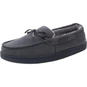 Club Room Mens Core Bow  Moccasin Slippers