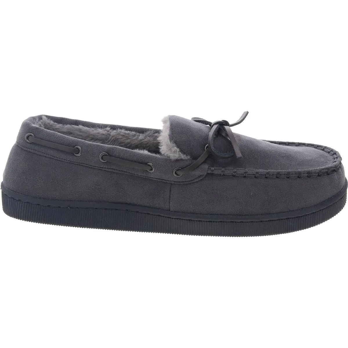 Club Room Mens Core Bow  Moccasin Slippers