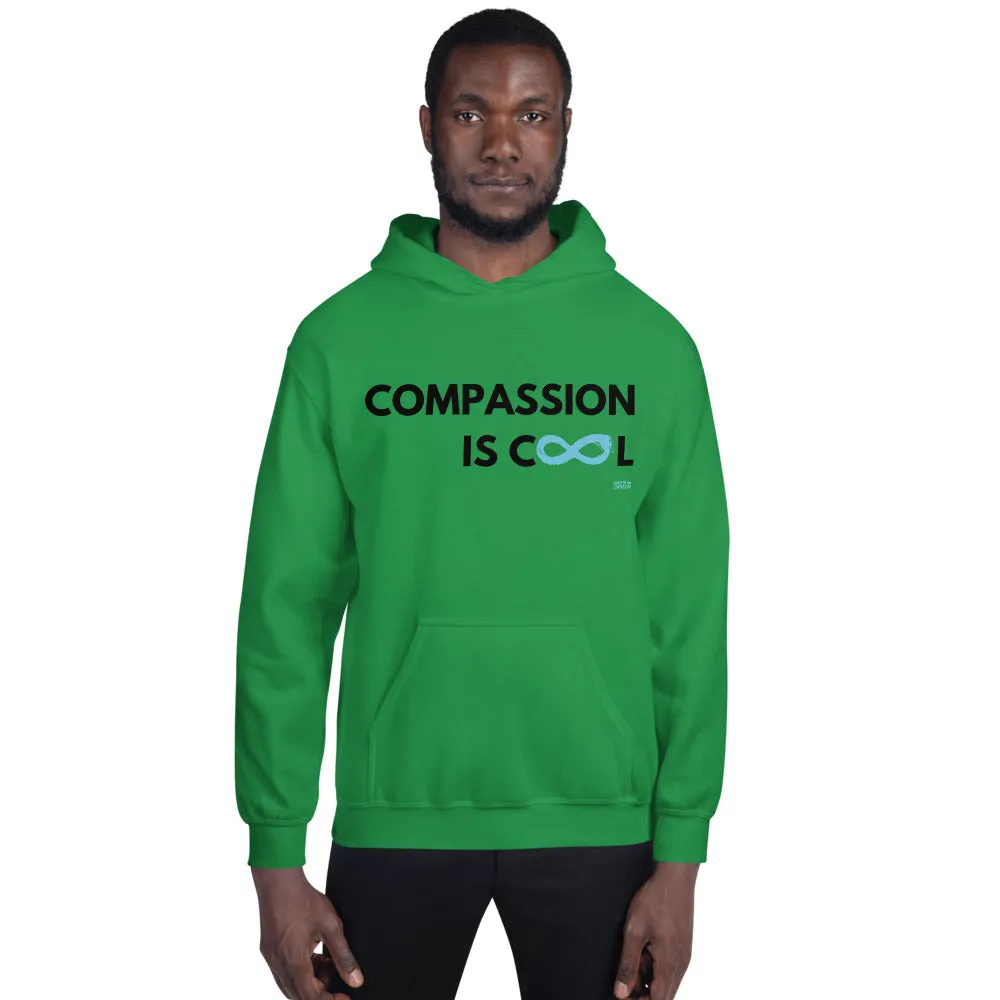 Compassion is Cool - Unisex Hoodie - Black Print