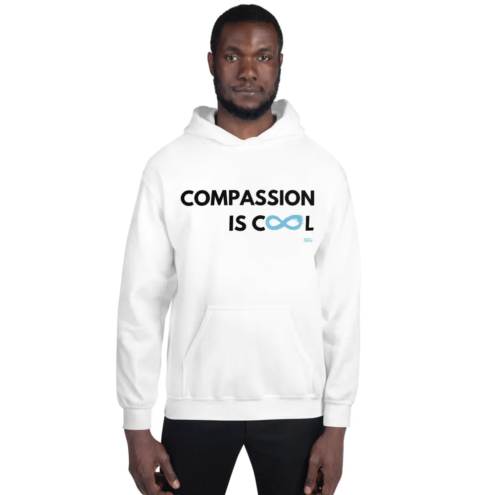 Compassion is Cool - Unisex Hoodie - Black Print