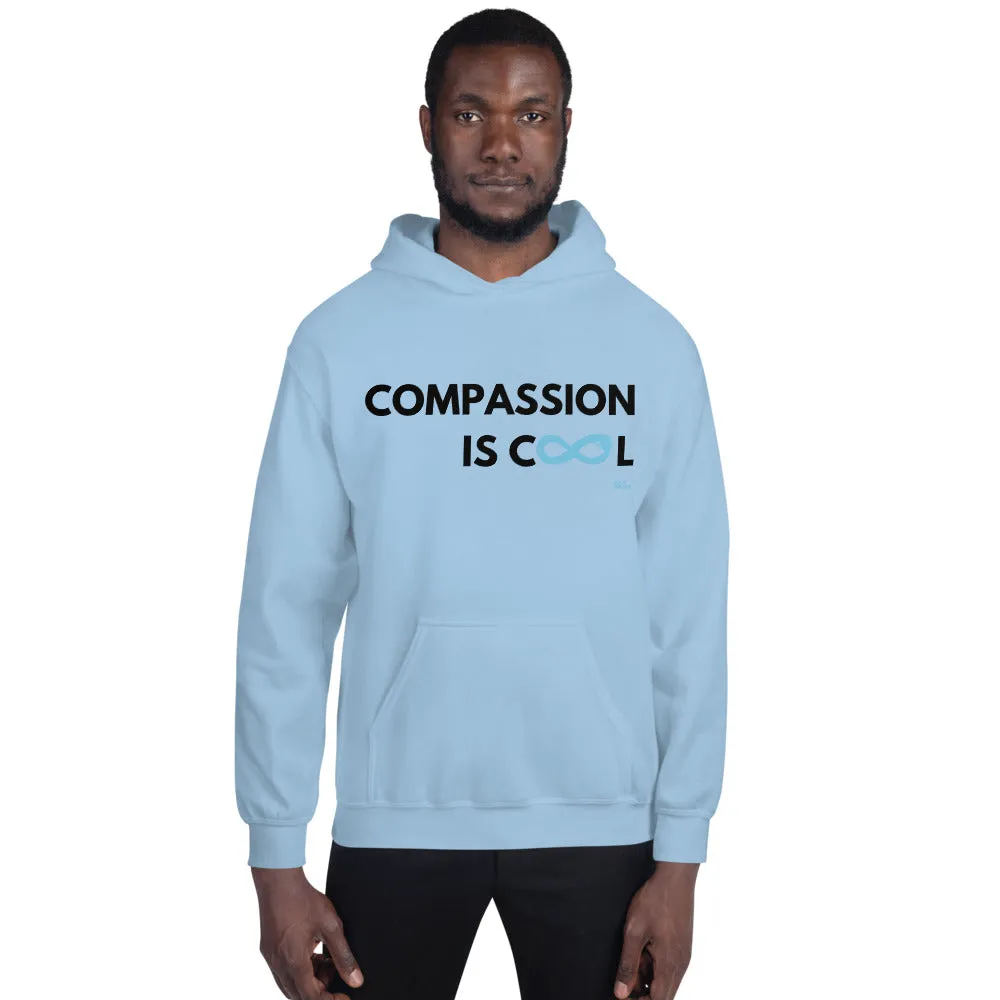 Compassion is Cool - Unisex Hoodie - Black Print
