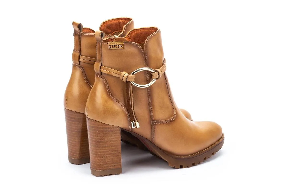 'Connelly' women's ankle boot - almond brown