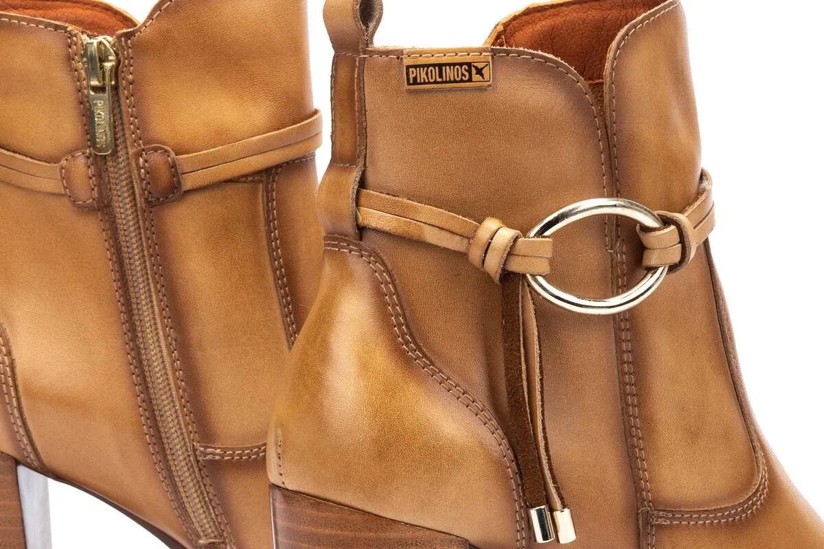 'Connelly' women's ankle boot - almond brown