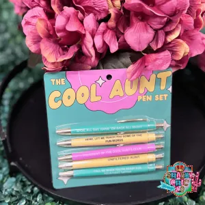 Cool Aunt Pen Set