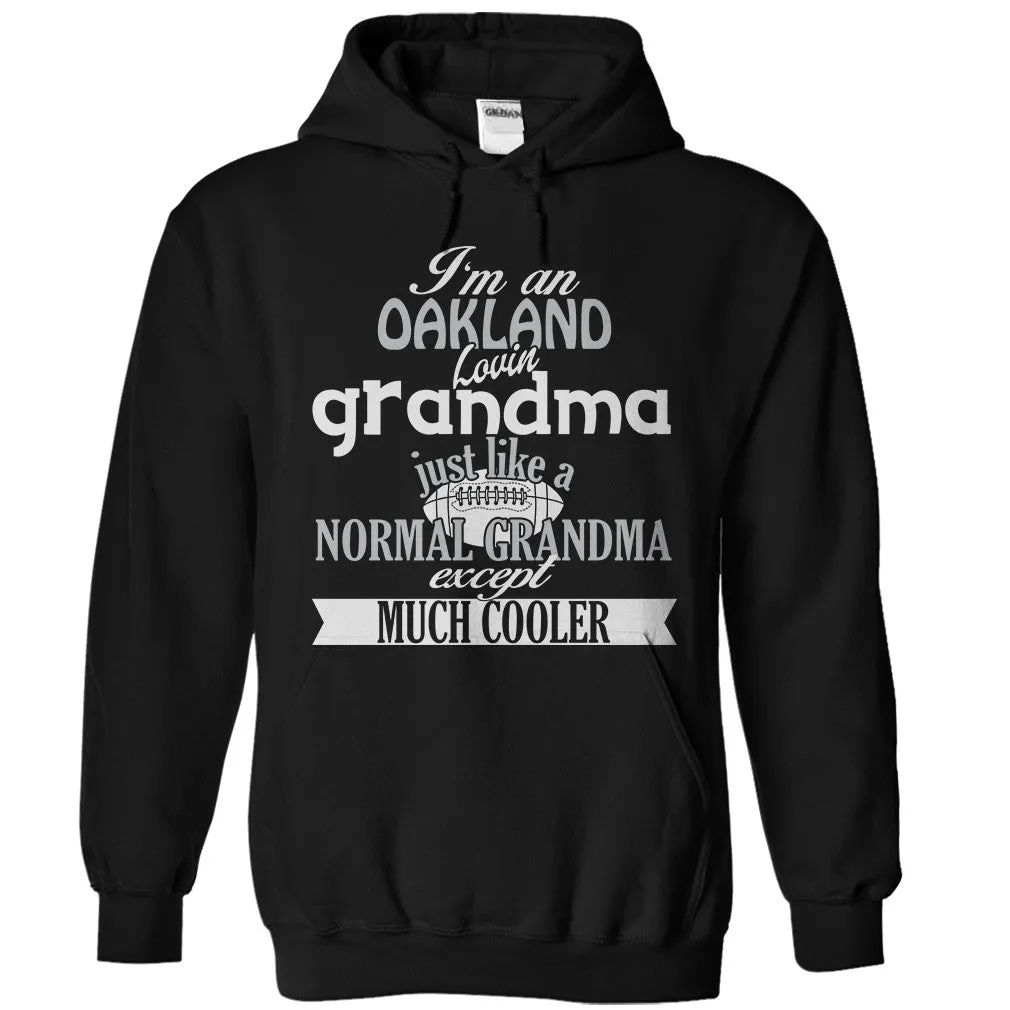 Cool Oakland Football Grandma