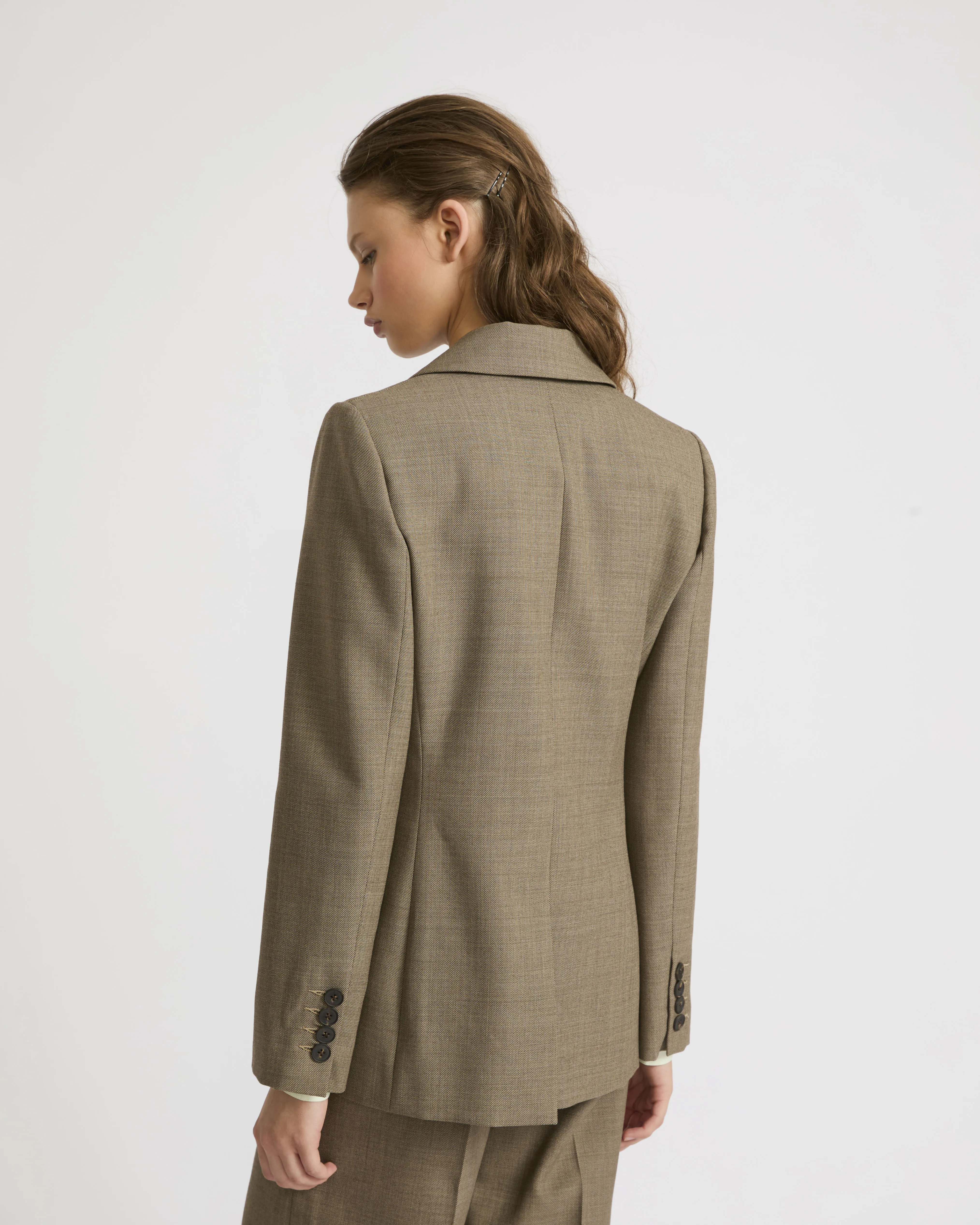 Cool wool tailored jacket