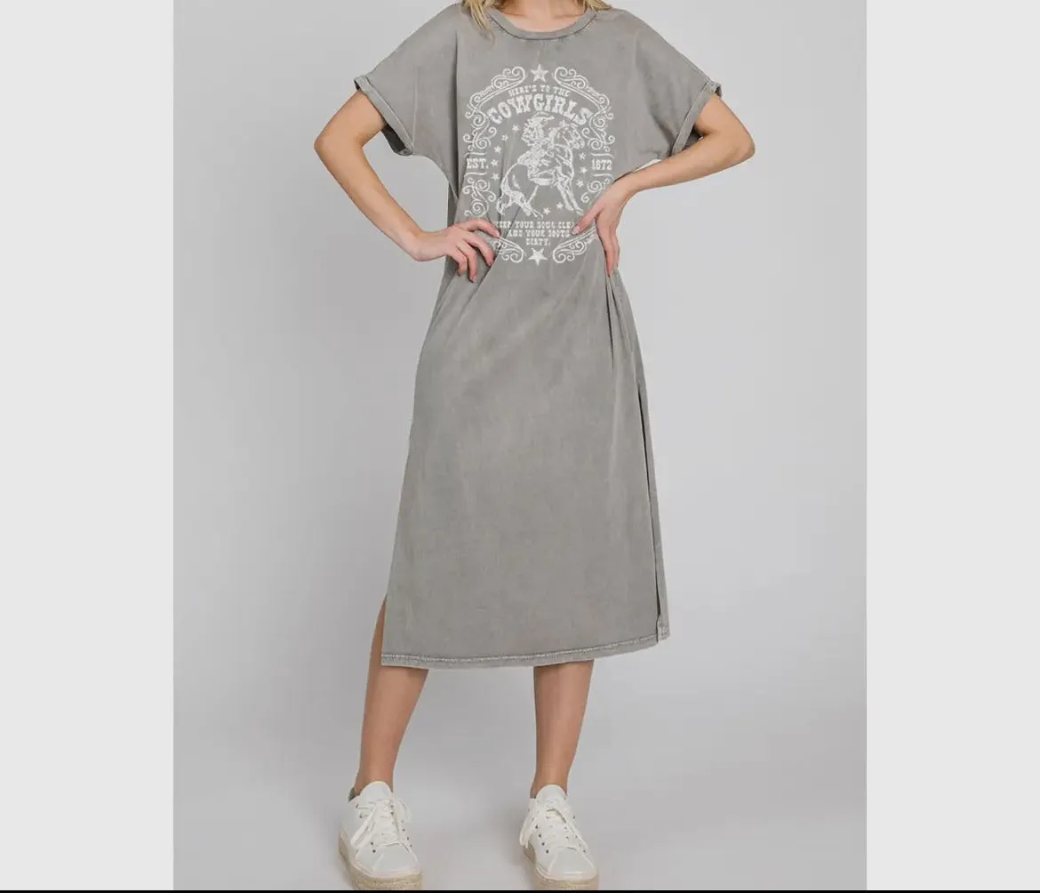 Cowgirls Tee Dress
