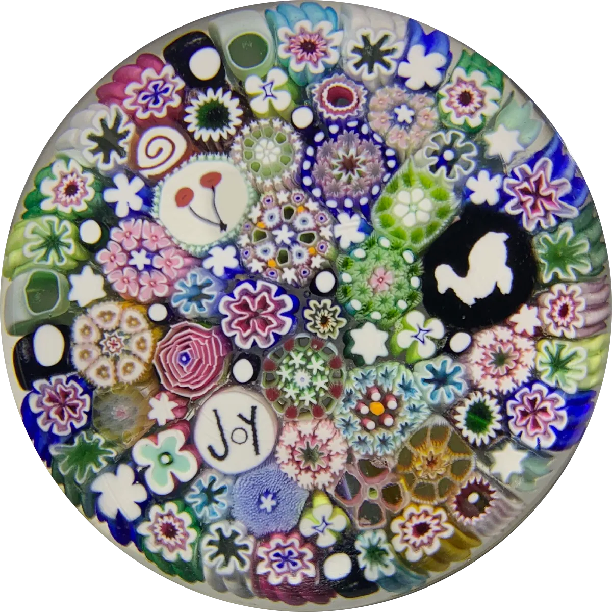 Damon MacNaught 2019 Closepack Millefiori with Silhouette Canes