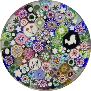 Damon MacNaught 2019 Closepack Millefiori with Silhouette Canes