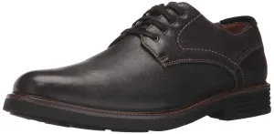 DOCKERS Mens Parkway Leather Dress Casual Oxford Shoe with Stain Defender, Black, 11 W