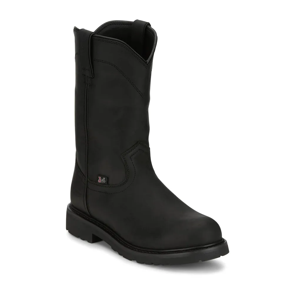 Dorsal Round Toe Pull On Cowboy Boots