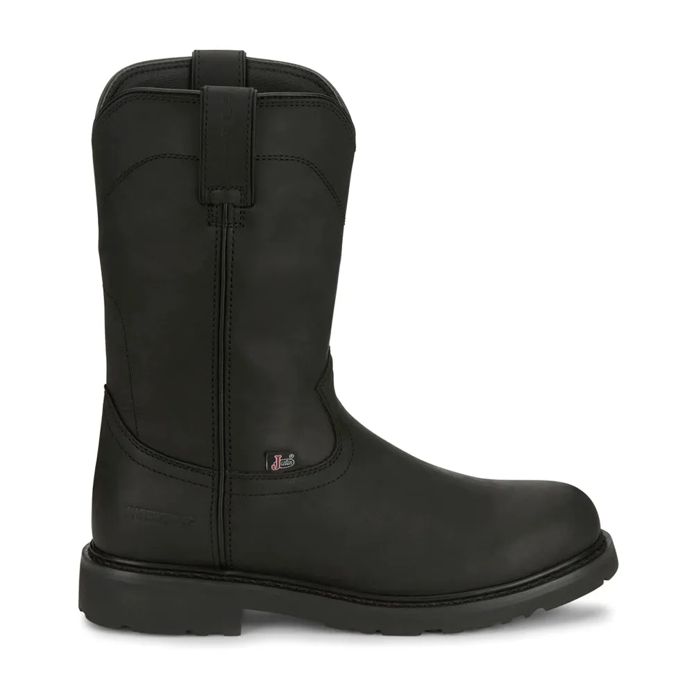 Dorsal Round Toe Pull On Cowboy Boots