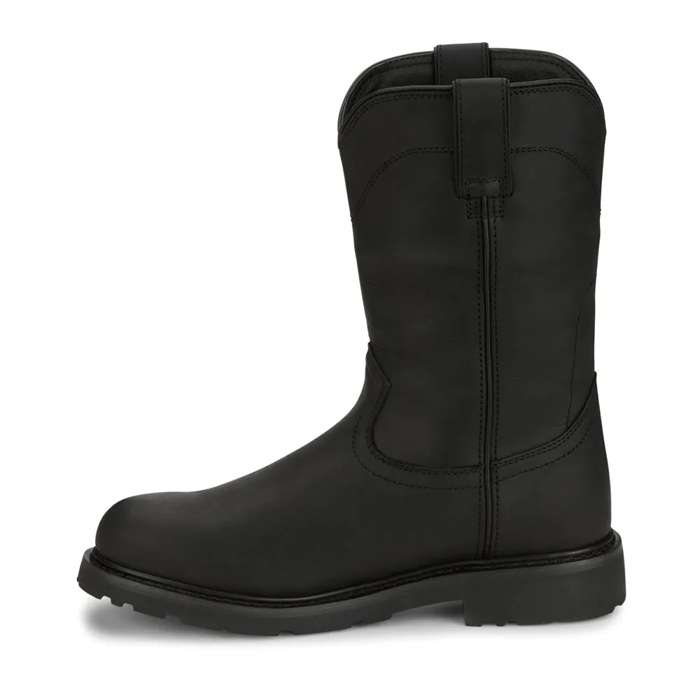 Dorsal Round Toe Pull On Cowboy Boots