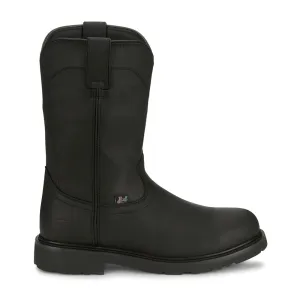 Dorsal Round Toe Pull On Cowboy Boots