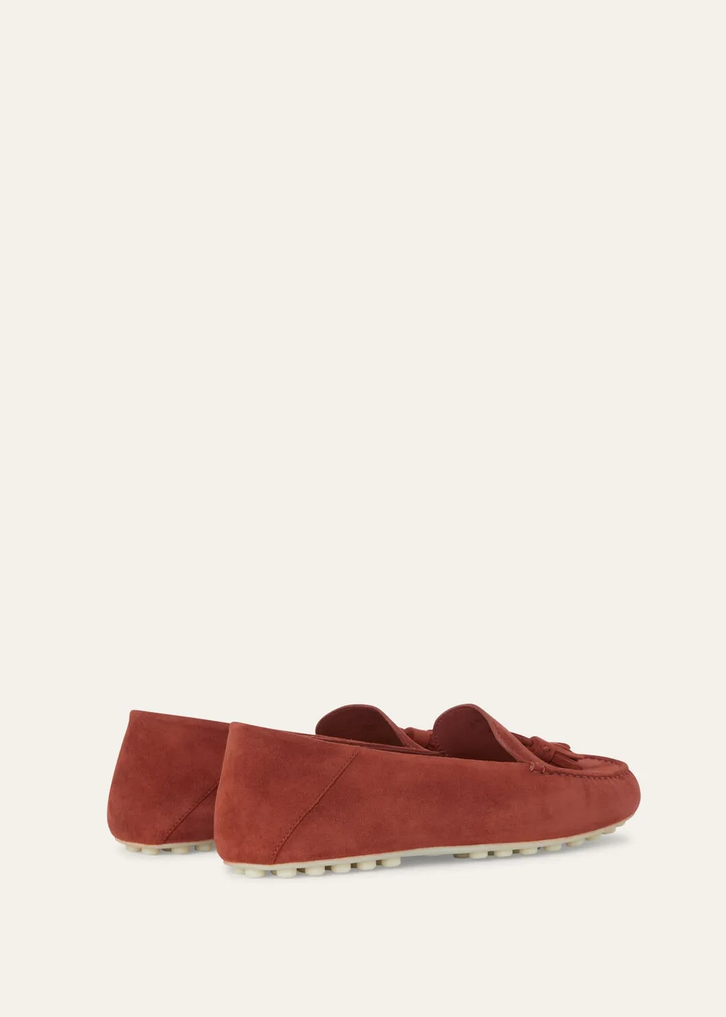 Dot Sole Walk in Cinnamon Suede for Women