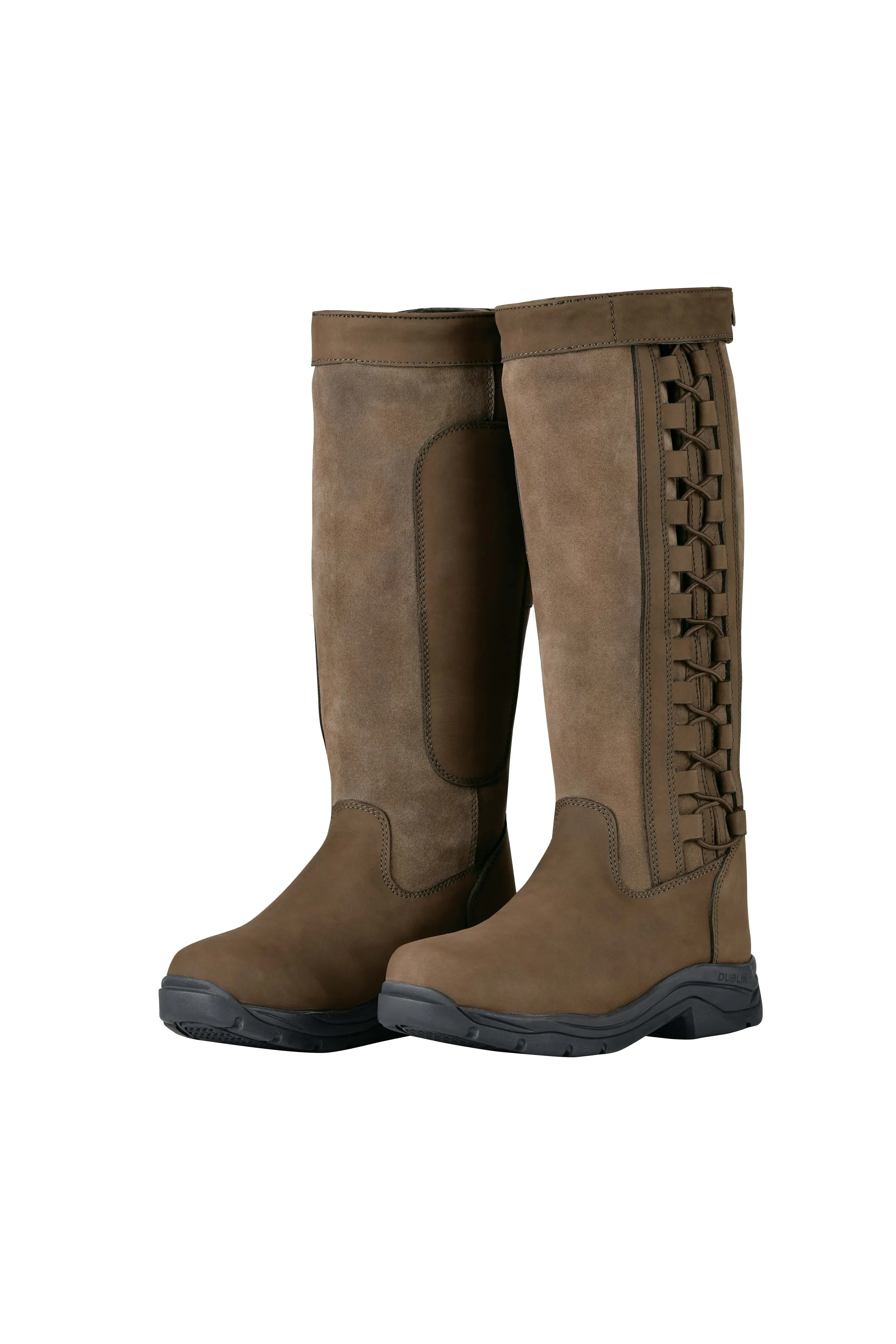 Dublin Chocolate Pinnacle III Laced Country Boots