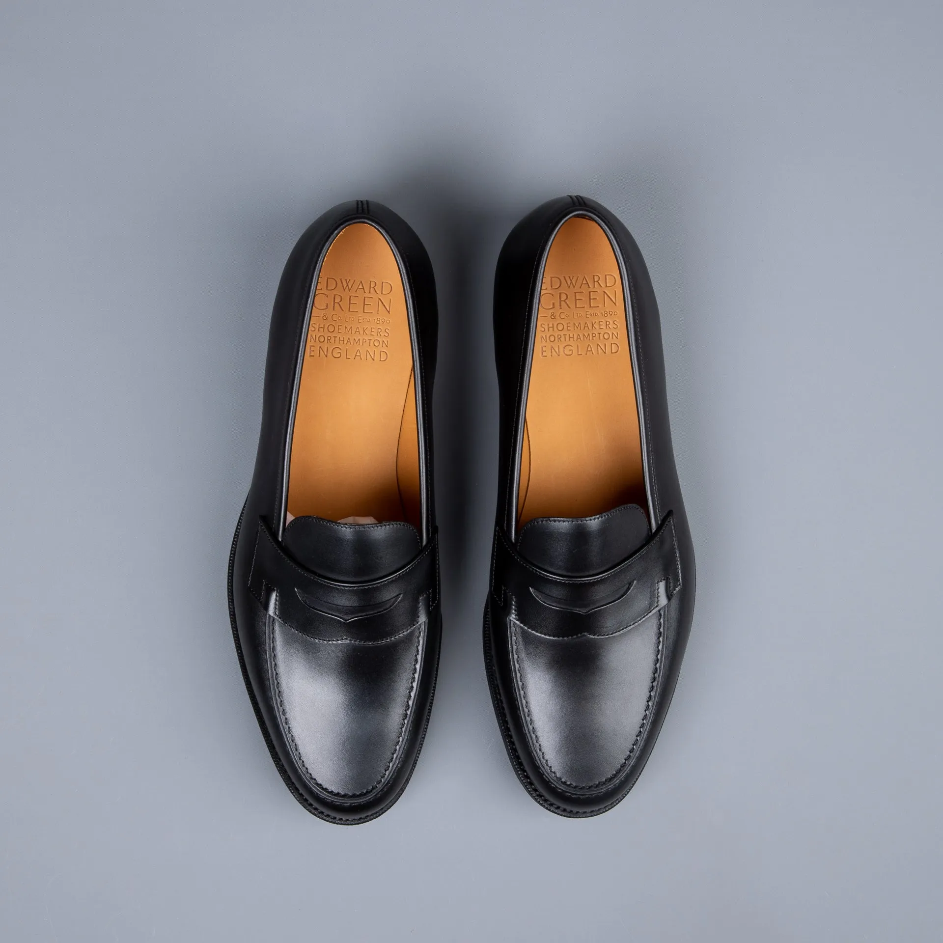 Edward Green Duke in Black Calf on R1 Sole